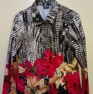Beautiful multicolored light weight jacket
